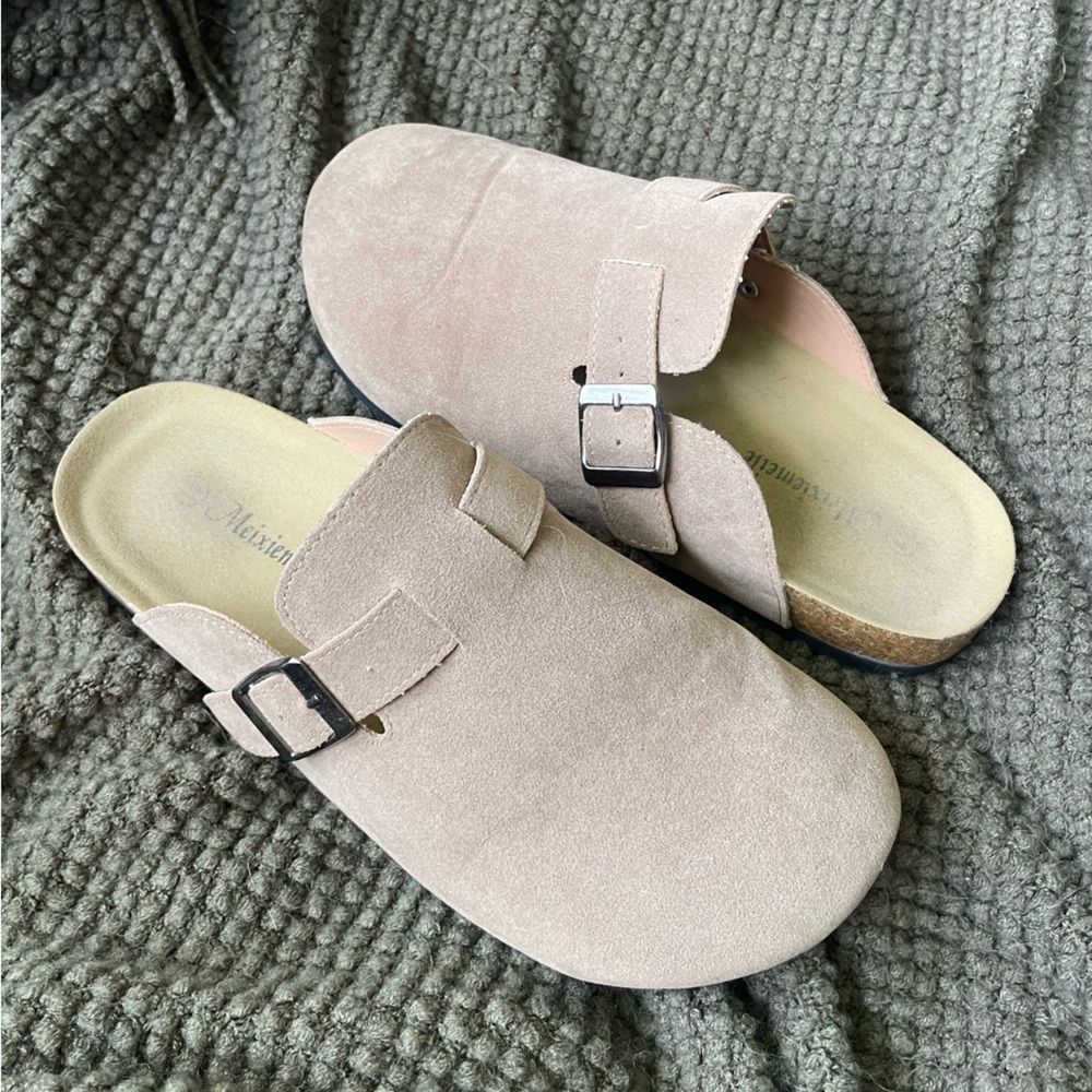 Boston Suede Clog